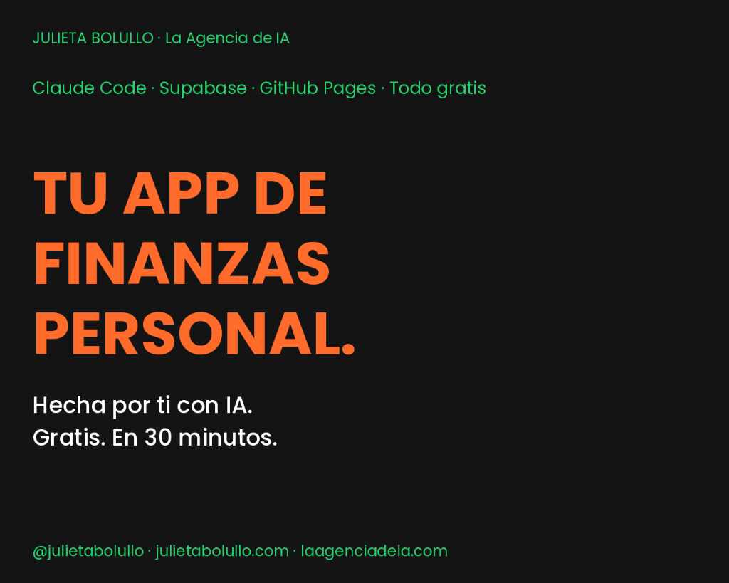 App de Finanzas de Julieta