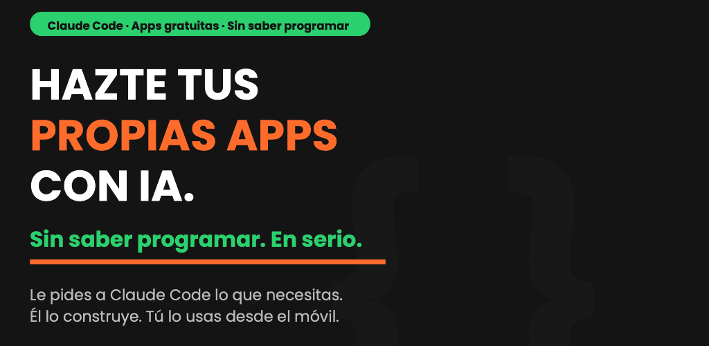 Cómo hacer tu propia app