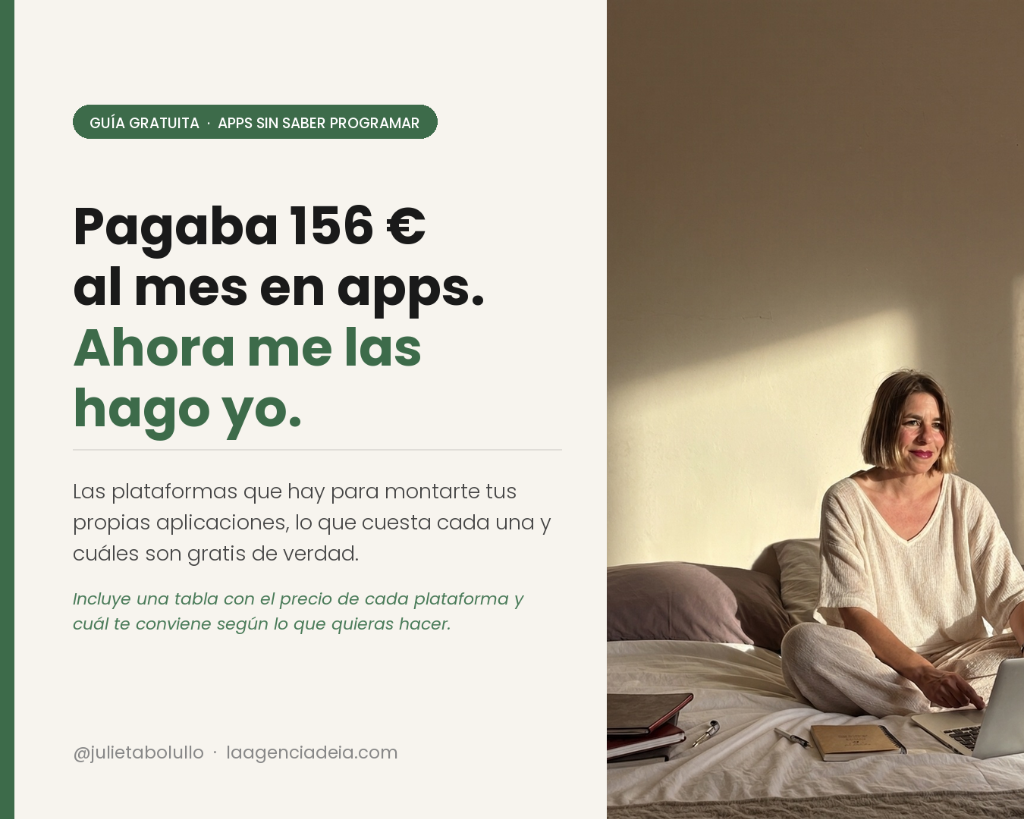 Apps sin saber programar