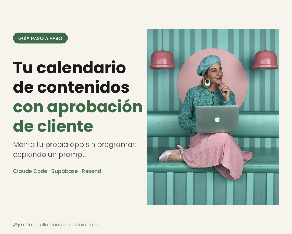 Tu calendario de contenidos con aprobación de cliente