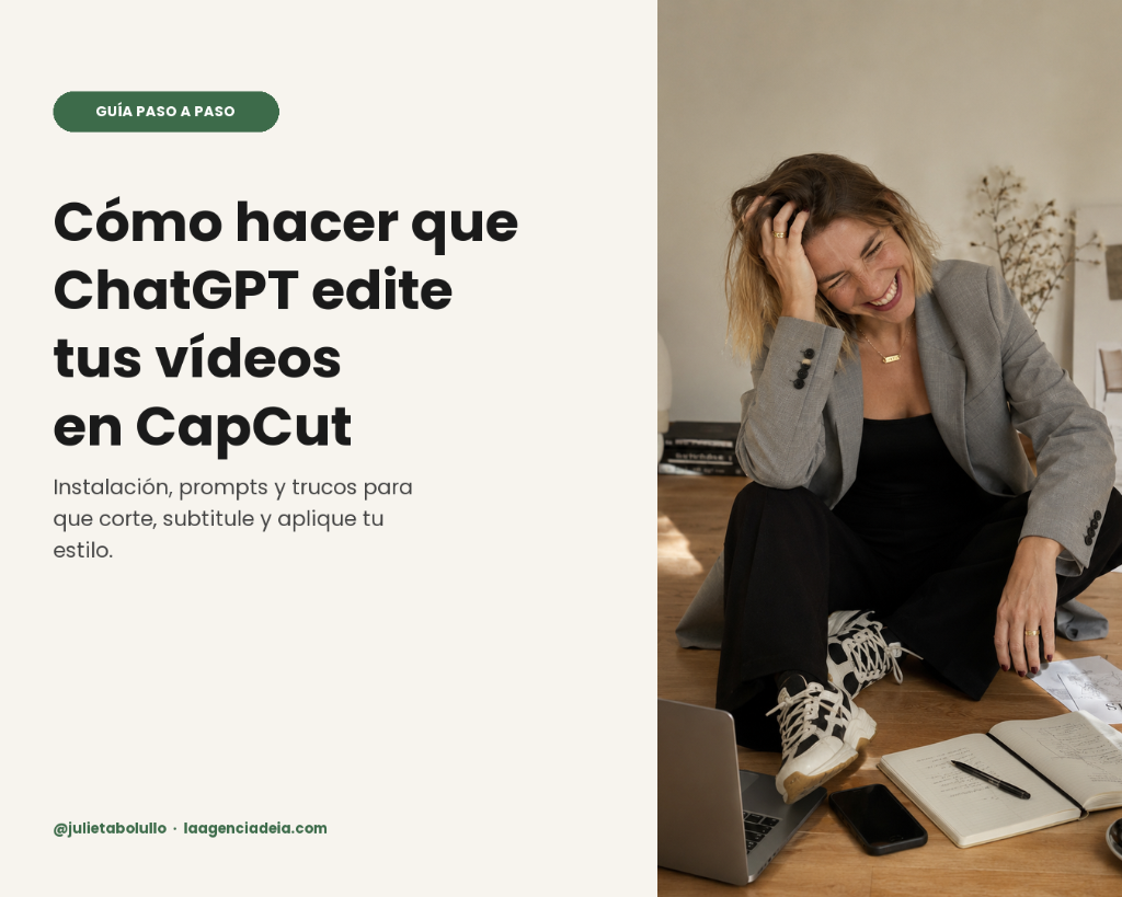 Cómo hacer que ChatGPT edite tus vídeos en CapCut