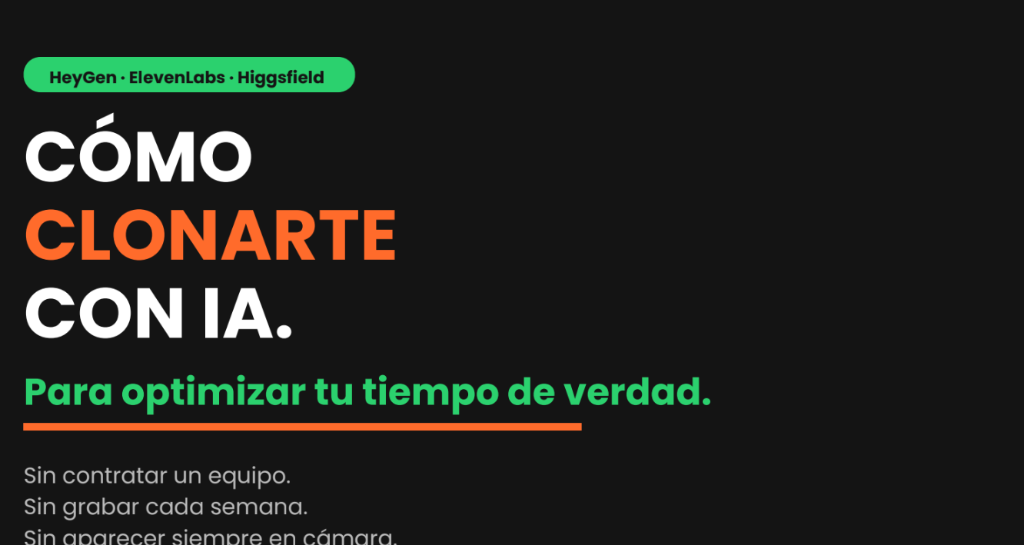 Cómo clonarte con IA