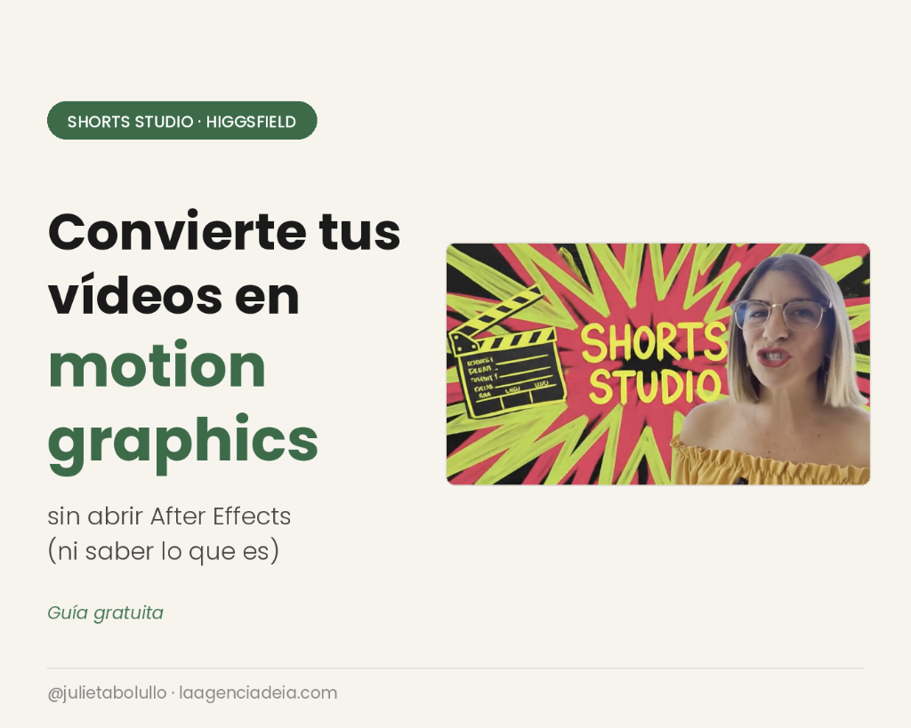 Convierte tus vídeos en motion graphics