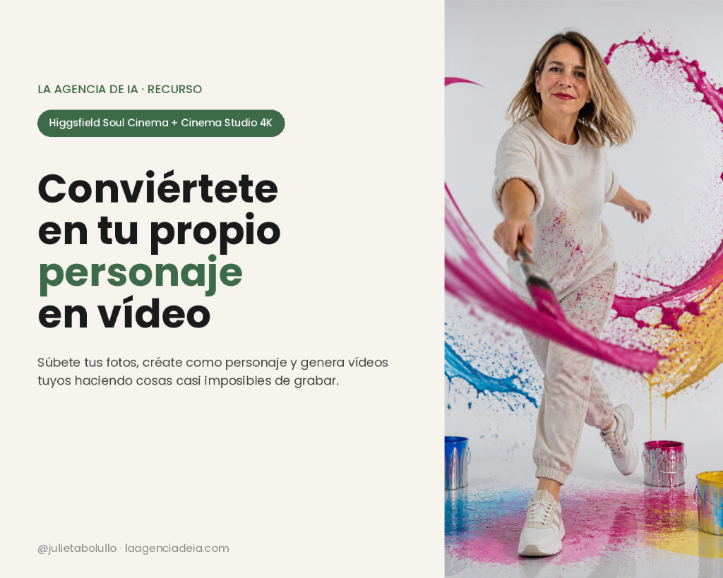 Conviértete en tu propio personaje en vídeo