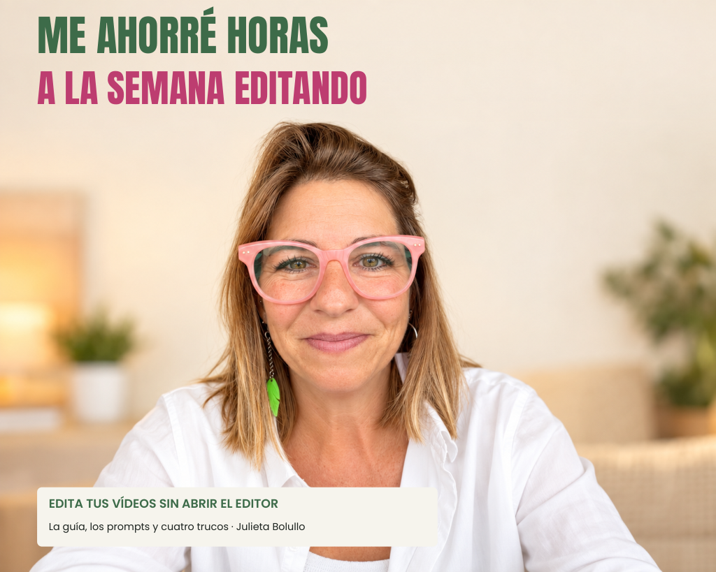 Me ahorré horas a la semana editando.