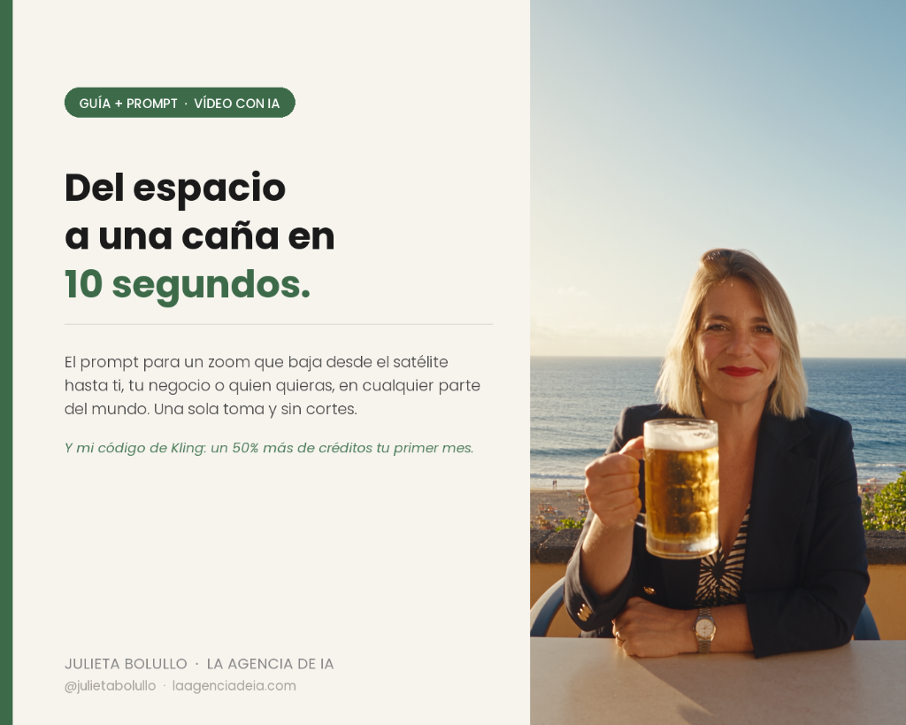 Del espacio a una caña en 10 segundos.
