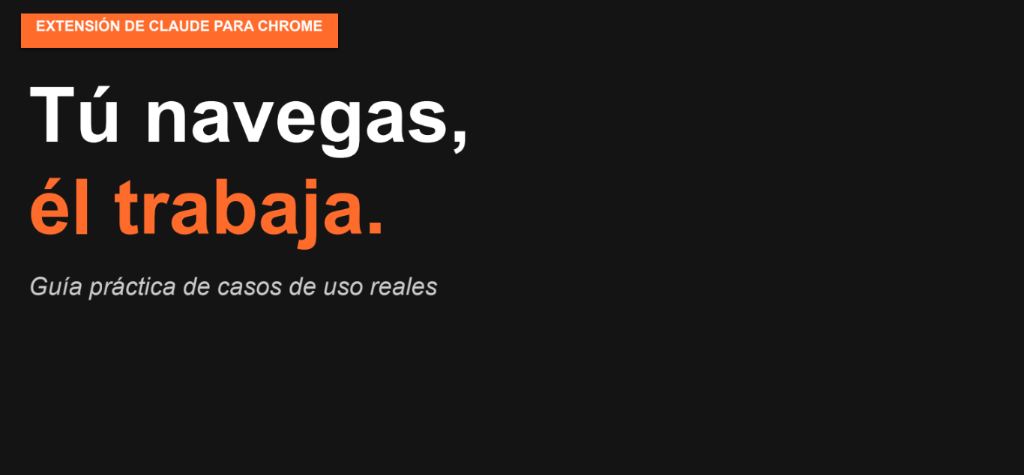 Extensión de Claude para Chrome