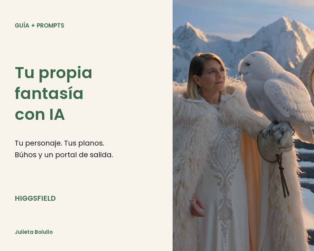 Tu propia fantasía con IA.