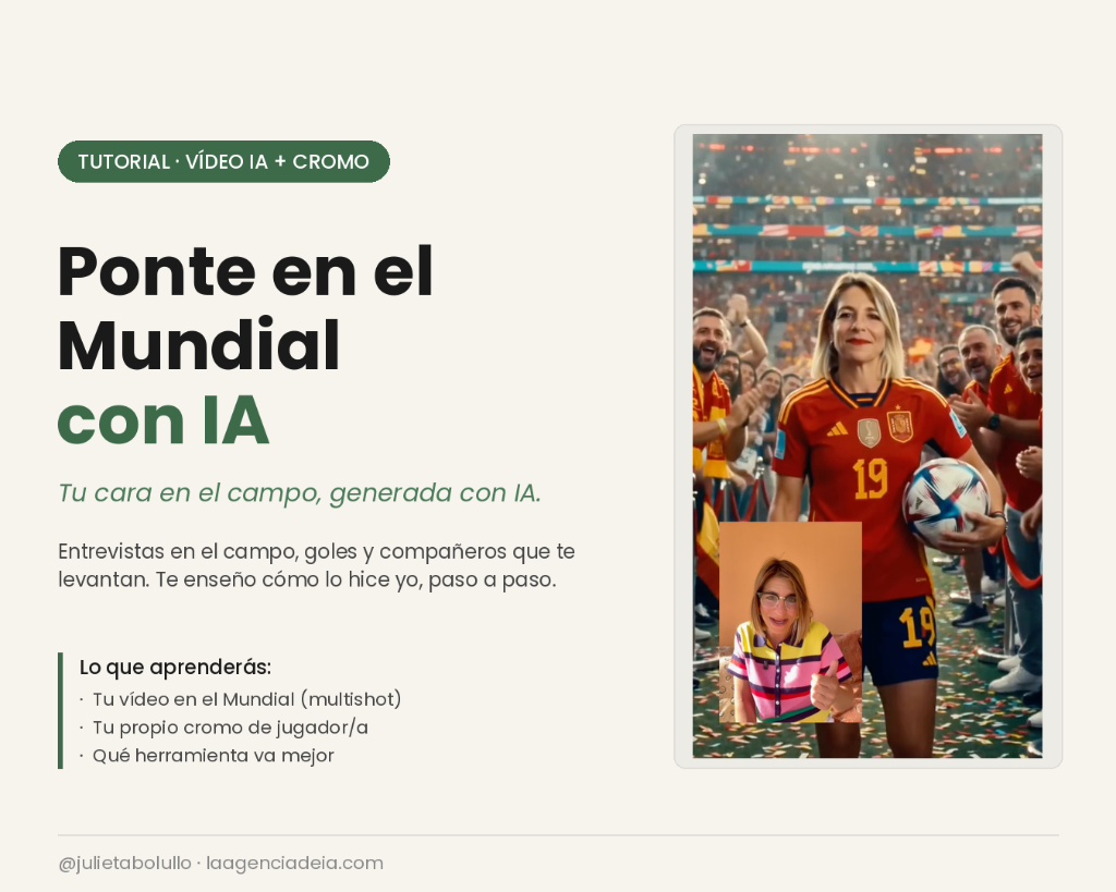 Ponte en el Mundial con IA