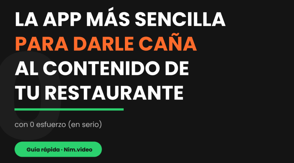 App para tu restaurante