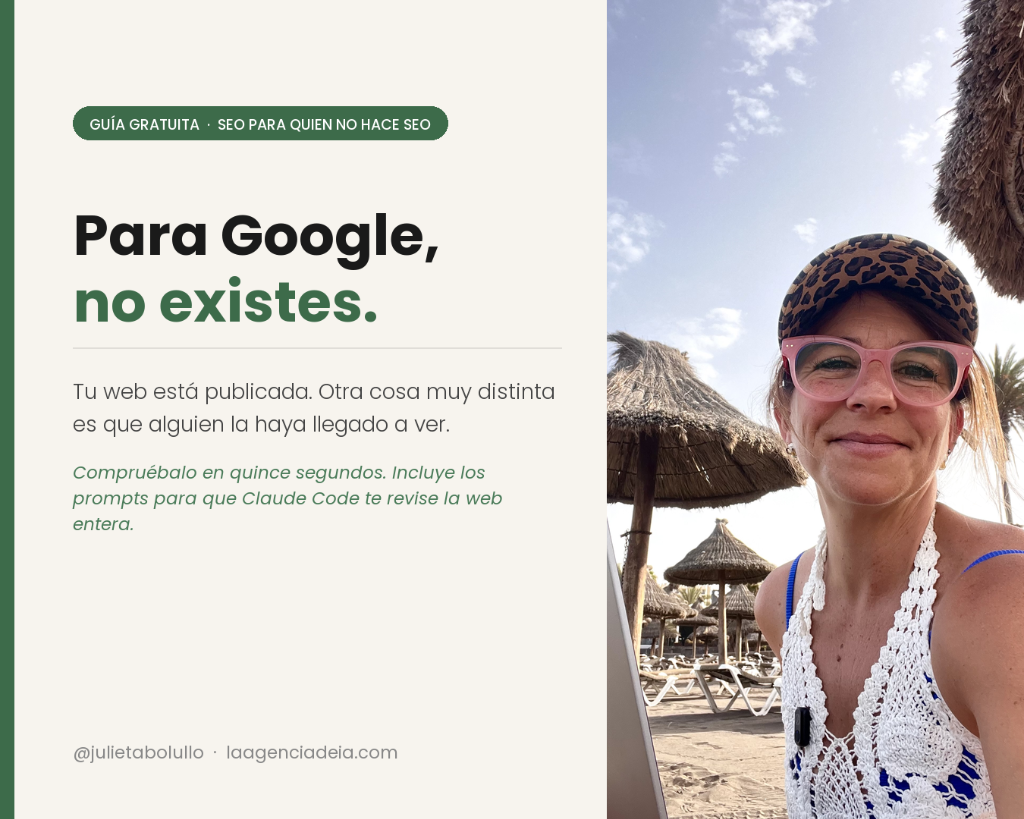 Para Google, no existes.