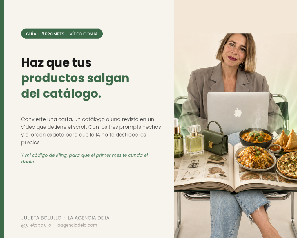 Haz que tus productos salgan del catálogo.
