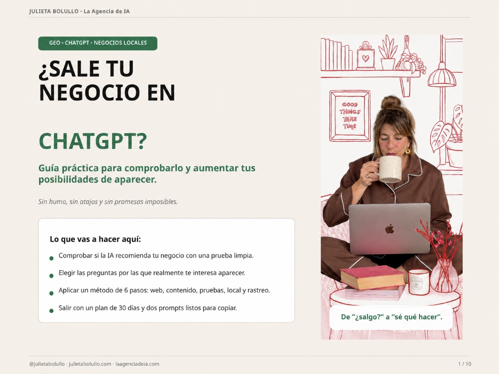 ¿Sale tu negocio en ChatGPT?