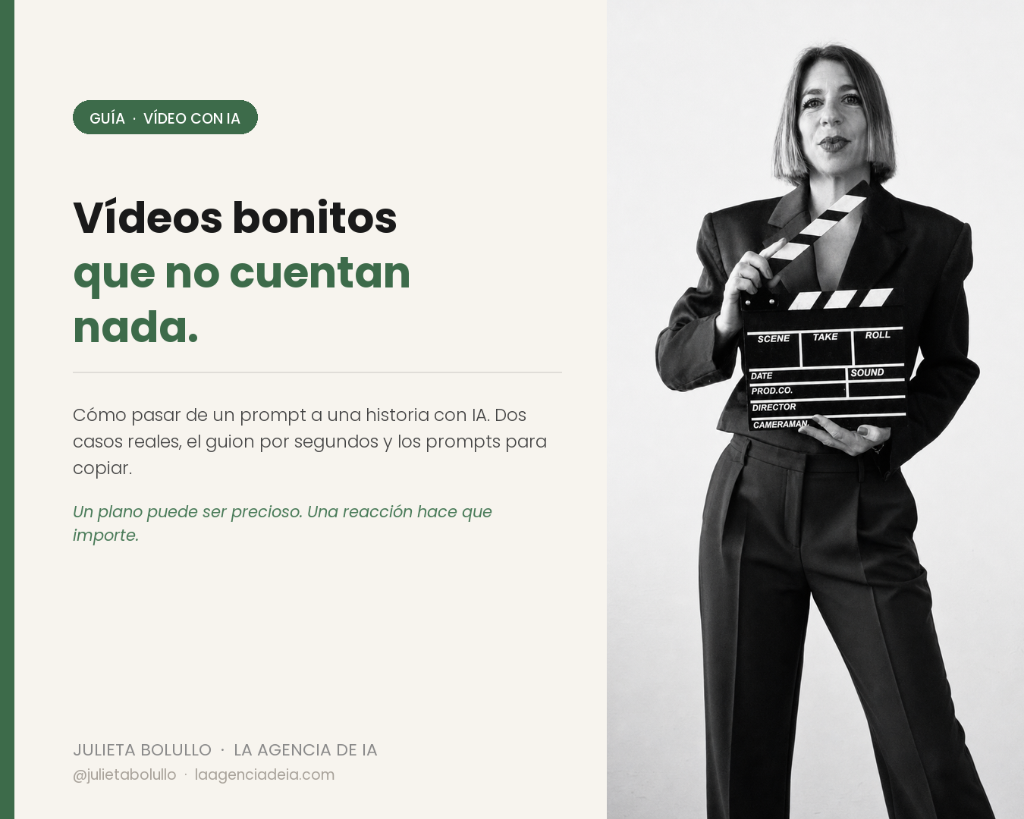 Vídeos bonitos que no cuentan nada.