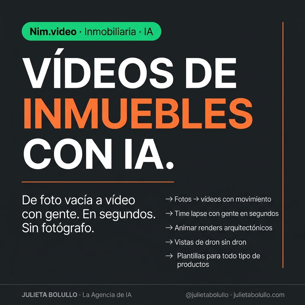 Vídeos de Inmuebles con IA